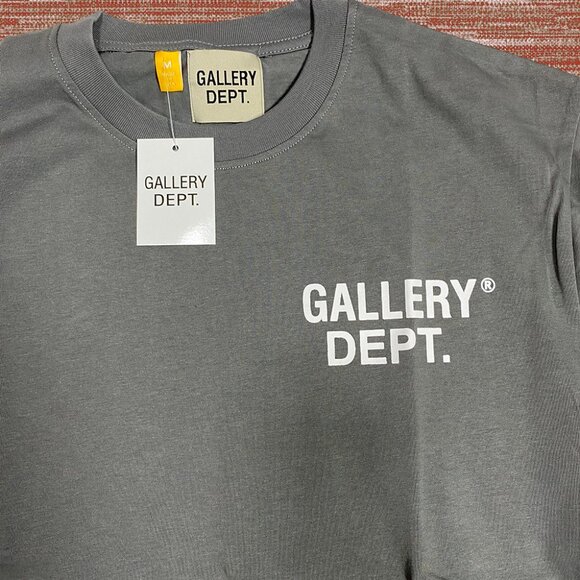 Gallery Dept. Logo-Print Cotton Jersey T-Shirt - Picture 2 of 5